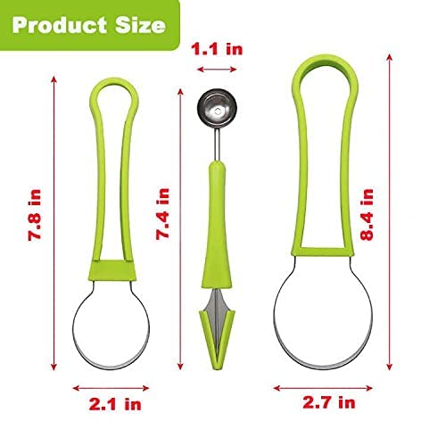 4 in 1 Stainless Steel Watermelon Cutter Fruit Carving Tools Set