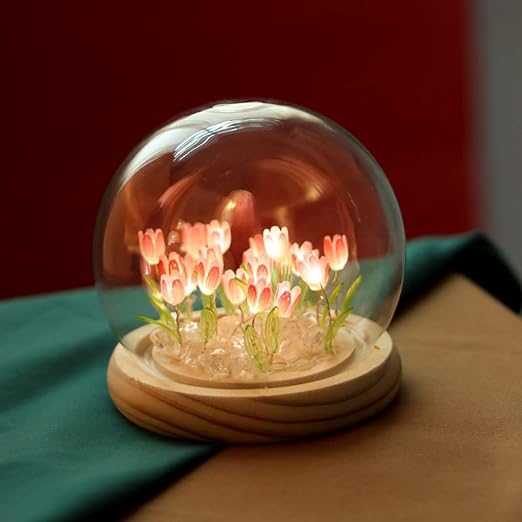 Handcrafted Tulip Night Lamp